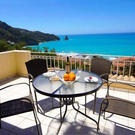 Natalia Apartment B With Panoramic Sea Views Of Agios Gordios Bay Exterior foto