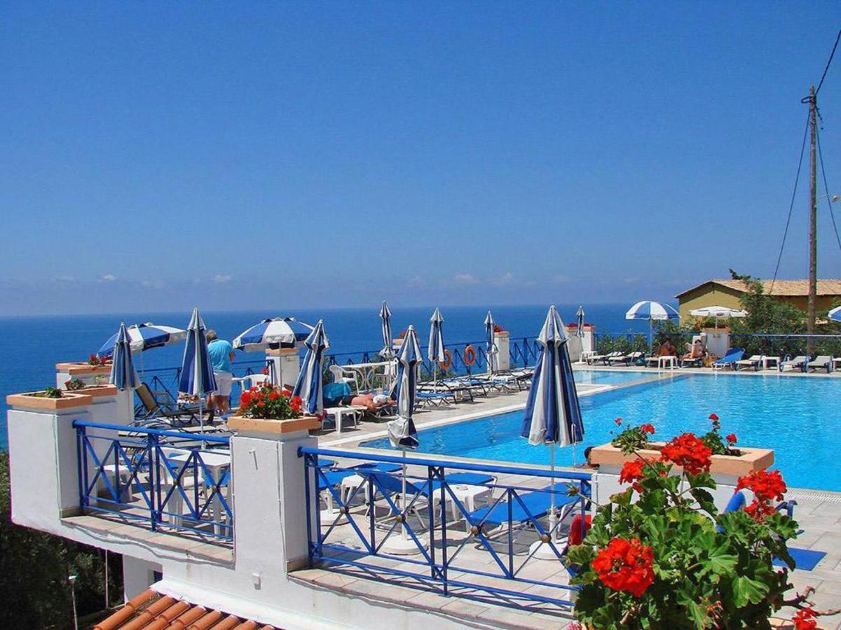 Natalia Apartment B With Panoramic Sea Views Of Agios Gordios Bay Exterior foto